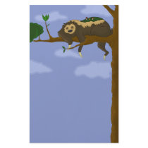 Lazy Sloth Stationery by anwarart Lazy Sloth Stationery