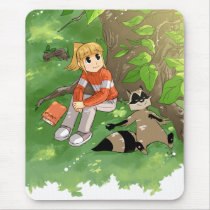 Lazy Summer Day Mousepad by sandraandwoo Lazy Summer Day Mousepad
