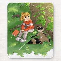 Lazy Summer Day Mousepad by sandraandwoo Lazy Summer Day Mousepad