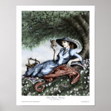 Lazy Summer Reading Poster