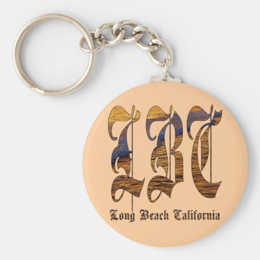 LBC - Long Beach California - Ocean Key Chains