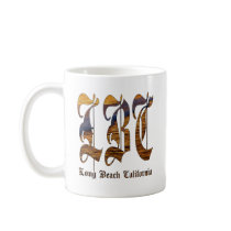LBC - Long Beach California - Ocean Mug