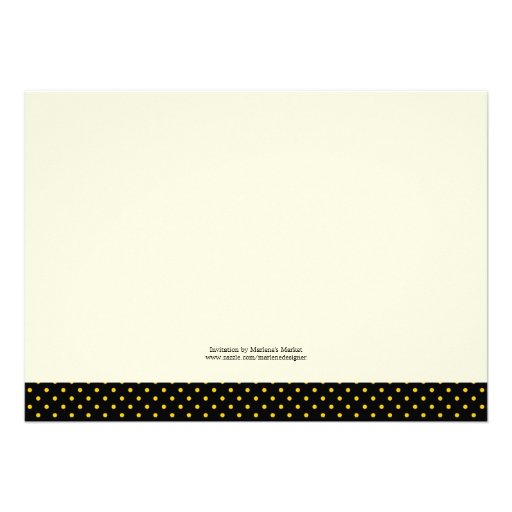 LBD Bridal Shower Invitation