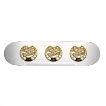 LCA Badge Gold skateboards