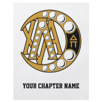 LCA Badge Gold Flyer Design
