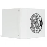 LCA Badge Gray Vinyl Binder