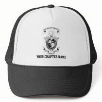 LCA Coat of Arms B+W Mesh Hat