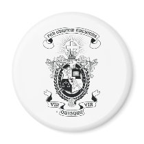 LCA Coat of Arms B+W Fridge Magnets