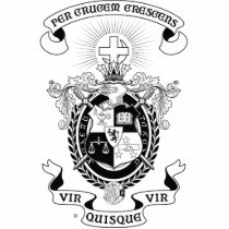 LCA Coat of Arms B+W Cut Out