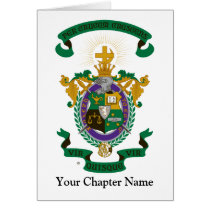 LCA Coat of Arms Color Greeting Cards