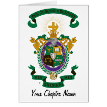 LCA Coat of Arms Color Greeting Cards