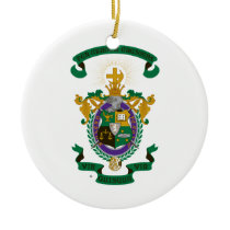 LCA Coat of Arms Color Christmas Ornaments