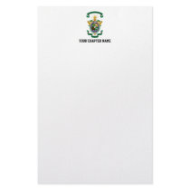 LCA Coat of Arms Color Personalized Stationery