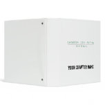LCA Frat Lock-Up Color 3 Ring Binder