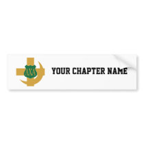 LCA Friendship Pin Color Bumper Sticker