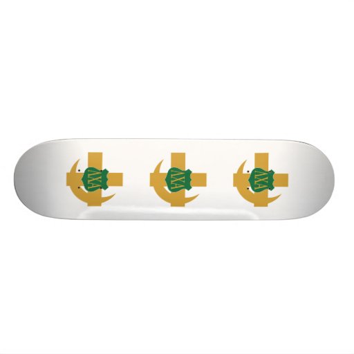 LCA Friendship Pin Color Skate Board