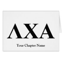 LCA Letters Card