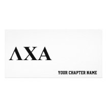 LCA Letters Custom Photo Card