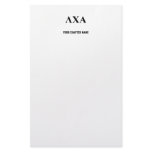 LCA Letters Stationery Paper