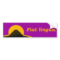 LCS bumpersticker Bumper Sticker
