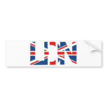 LDN bumper stickers by grimewave LDN bumper stickers