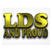 LDS and Proud Custom Announcement