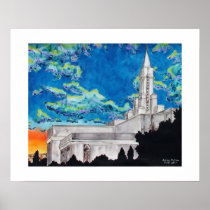 LDS Bountiful Temple Posters