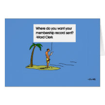 LDS farewell Greeting Card