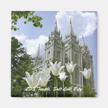 LDS Temple, Salt Lake City Refrigerator Magnets