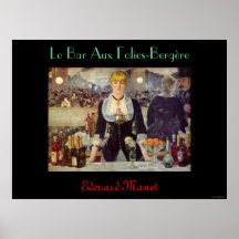 LE BAR AUX FOLIES-BERGERE PRINT