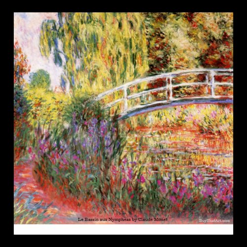 Le Bassin aux Nympheas by Claude Monet Posters