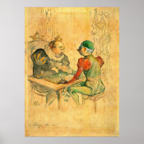 Le Bezigue by Toulouse-Lautrec Posters