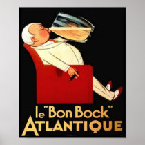 le Bon Bock Atlantique Print