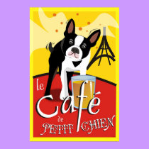 Le Cafe de Petit Chien (jour) posters by printslink Le Cafe de Petit Chien (jour) posters