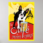 Le Cafe de Petit Chien (jour) posters