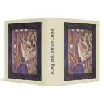 Le Chahut, The Can-Can by George Pierre Seurat Vinyl Binder