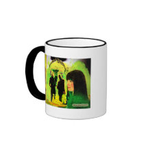 "Le Chat Noir" Cup Coffee Mugs