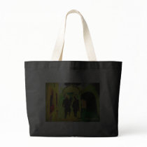 "Le Chat Noir" Jumbo Tote bags