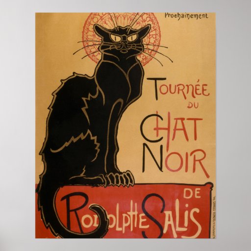 le chat noir original poster location