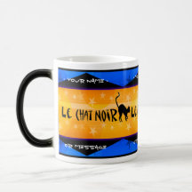 Le Chat Noir (Personalized Magic Mug)