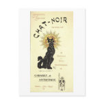 Le Chat Noir The Black Cat postcards