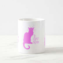 Le Chat Rose Coffee Mug