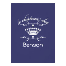 le chateau des YOUR NAME Custom Invitation