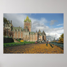 Le Chateau Frontenac, Quebec, Canada Print