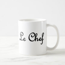 le chef coffee mug