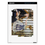 Le Chemin de fer 1873 by Edouard Manet Decal For iPad 3