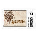 Le Chocolatier - Rose Save the Date Postage stamp