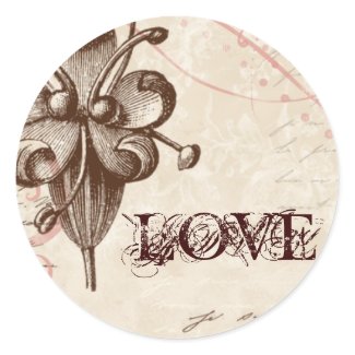 Le Chocolatier - Rose, Wedding Seals sticker