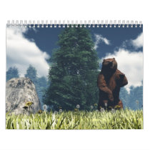 Le cri de l'ours(Full HD) calendars by Cactus42 Le cri de l'ours(Full HD) calendars