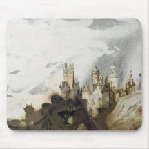 Le Gai Chateau Mouse Pad